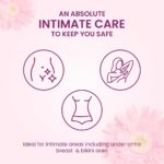 Intimate Wipes Women – 50 Wipes (Pack of 5 x 10) | Menthol & Fragrance Extract | pH Balanced, Alcohol & Paraben Free | Skin-Friendly Daily Hygiene - Image 2