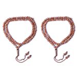 Islamic 99 Beads Tasbih Rosary for Zikr, Dua & Prayer | Premium Prayer Beads | Set of 2 - Image 2