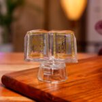 Islamic Crystal Open Quran Showpiece with Allah & Muhammad (ﷺ) Calligraphy – Decorative Religious Gift Item - Image 2