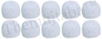 Islamic Knitted Kufi Hats for Men Topi Prayer Taqiyah Takke Skull Beanie for Muslims, Prayers and Islamic (Pack of 10 pcs) White - Image 2