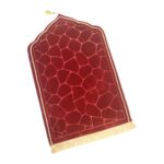 Islamic Muslim Prayer Rug Flannel Carpet Soft 25.5X45Inch for Kids Men Women Style E | Rugs & Carpets | Door Mats & Floor Mats - Image 2