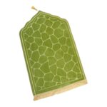 Islamic Muslim Prayer Rug Flannel Carpet Soft 25.5X45Inch for Kids Men Women Style I|Home & Garden|Rugs & Carpets|Door Mats & Floor Mats - Image 2