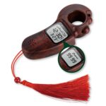 Islamic Prayer Time and Athan Sound Reminder Digital Tasbih Counter, Full Azan Clock for USA and Worldwide, Portable - Dark Brown - Image 2