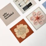 Islamic Premium Quotes Fridge Magnet Set of 6 (2.5x2.5 Inch) | Sparkle Finish | Waterproof | 180 GSM Print | Allah Motivation | Ramadan Gift & Faith Home Decor (DUNIYA & AKHIRAH) - Image 2