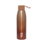Jaypee Plus Victor ISI Certified Vaccum Insulated Thermosteel 500 ml Water Bottle 24 Hours Hot and Cold Double Walled Anti Skid Rustproof Leakproof Bottle for Office, School, Gym, Trekking,Brown - Image 2
