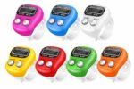 KTRIO 7 Pack - Digital Finger Counter with LCD Display & Reset Button | Adjustable Ring Hand Tally Counter for Japa, Chanting, Meditation, Prayers, Sports, Golf, Knitting & Score Tracking - Image 2
