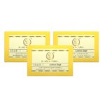 Khadi Natural Lemon Soap| Moisturizes & Revitalizes skin|Gently exfoliating| Suitable for all skin types| Pack of 3 (125gm*3) (375gm) - Image 2