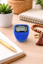 LED Finger Tally Counter Digital Tasbeeh 5 Digit Clicker for Office Stress Relief, Travel Portable Counter for Yoga Meditation Breathing Exercise Use - Image 2