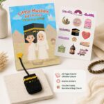 Little Muslims, Big Curiosity: Why Do We Go for Hajj? includes a crochet bookmark and Islamic stickers. - Image 2