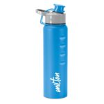MILTON Gripper 1000 Stainless Steel Water Bottle, 900 ml, Blue | Leak Proof | Easy Grip | Light Weight | Easy to Carry - Image 2