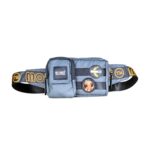 MONKEY TROOPERS Webby Waist Bag, Crossbody, Chest Bag for Men Women Girls Boys, Lightweight, Durable, Travel, Hikking, Casual, Dailyuse, Water Resistant (Grey) - Image 2