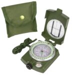 Magnetic Compass Military Compass for Directions Vaastu Professional Multifunction High Accuracy Waterproof Compass (with Case and Neck Strap) - Image 2