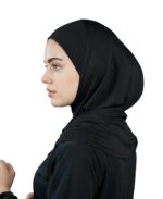 Mehar Hijab Bamboo Lycra Jersey Ninja Cap for Teenage Girls| Women | Breathable Under Hijab Inner Cap | Sweat Absorbent Stretchable Sports & Casual Wear Islamic Head Under Scarf - Image 2
