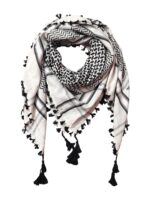 Men Arafati Scarf Arabic Shemagh Keffiyeh Scarf Summer Head Wrap Dust & Sun Protection Stylish Men Scarf - Image 2