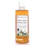 Neem & Lemongrass Pure Liquid Castile Soap |All Natural, Organic and Safe | Face, Body & Hair, For Sensitive Skin, No Artificial Fragrance | Bee Organik | Neem 500ml - Image 2