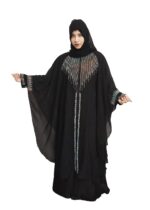 Nida fabric Free Size Muslim Burqa/Abaya & Burkha Dress for Muslim women and Girl's (F01-Burkha) - Image 2