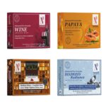 NutriGlow NATURAL'S Advanced Pro Formula Facial Kit For Glowing Skin, Tan Removal, All Type of Skin Solution for men & women, skincare Set 60 gm ( Pack of 4 ) - Image 2