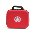 Outdoor Travel First Aid Organizer – Empty Oxford Cloth Medical Storage Bag for Camping, Hiking, Trekking & Vehicle Kits Empty Red Pouch Car, Hiking Backpack Emergency Supplies - Image 2