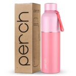 Perch Zenith ISI Certified Hot and Cold Steel Water Bottle 1 LTR, Vacuum Insulated Flask for Adults | BPA-Free, Leakproof | Easy to Carry Bottle for Office, School, Gym (Baby Pink) - Image 2