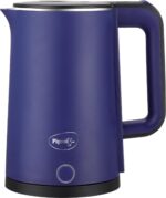 Pigeon By Stovekraft Evoke Electric Kettle With Stainless Steel Body, 1.8 Litre, Used For Boiling Water, Making Tea And Coffee, Instant Noodles, Soup Etc. (Blue), 1300 Watts - Image 2