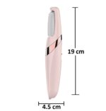 Pink Pedi Stalwart Callus Remover For Feet Dead Skin Pedicure Tools Callus Remover Hard Dead Skin Electric Foot Rechargeable Pedicure Tool Flawless Electronic (Pack Of 1 Pcs) - Image 2