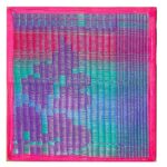 Plastic Handcrafted Pooja Floor Mat Asan Small Matt for Home Living Room, Outdoor Also Use Meditation Prayer and Sitting Mat, Aasan Mat, Chatai - Random Colour and Design (1.5x1.5 ft) - Image 2