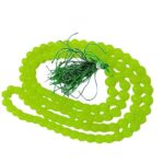 Plastic Tasbih Mala 100 Beads Prayer Beads Islamic Tasbeeh Rosary for Namaz Zikr Meditation Spiritual Chanting Religious Gift for Men Women Muslims Ramadan Use – Green - Image 2