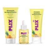 Plix Pineapple De-Pigmentation Skincare Routine | Juicy Cleanser, Dewy Serum & Sunscreen SPF 50 PA++++ | Alpha Arbutin & Niacinamide for Bright, Even Skin - Image 2