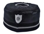 Premium Turkish Quality Muslim Prayer Caps & Topies for Man, Islamic Namaz Topi Set of 2 Set (Black - Small Size) - Image 2