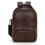 Premium Vegan Leather Backpack with Anti-Theft Pocket, Breathable Air-Mesh, 30L Storage Volume, Professional and Casual Use - Image 2
