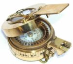 Prismatic Compass Military Engineering Hand Made Nautical Vintage Style - Image 2