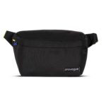 Provogue Nomad Waist Bag for Men & Women, Crossbody Waist Pouch with Zippered Compartment & Adjustable Strap,Multipurpose Fanny Pack for Travel & Outdoor Activities Chest Bag, Midnight Black - Image 2