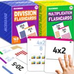 QUOKKA Set of 2 Learning Flash Cards - Math Multipack - 338 Cards - Multiplication&Division - Image 2