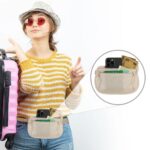 RFID Blocking Hidden Waist Wallet | Secure Travel Money Belt Anti Theft Passport Holder | Slim Undercover Waist Pouch for Men & Women Travel Accessories (Multicolor, 1 Pc) - Image 2