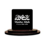 SIGNOOGLE Allah Muslim Islamic Quotes Car Dashboard Accessories Shops House Home Office Desk Table Décor L x H 3 x 3 Inches - Image 2