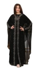 SS farasha burqa, Embellished Dubai Style free size suitable up to 70kg body weight - Image 2