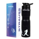 STRAUSS Stainless-Steel Water Bottle | Water Bottles for School, Office, Home & Gym | Leak Proof and BPA Free Gym Bottle | Easy to Carry | Water Bottle for Men & Women | 750 ML - Image 2