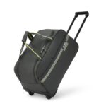 Safari Polyester in-Line Skate Sprinter Cabin Size Duffle Trolley Bag, Soft Carry-On Luggage, 2 Wheel Travel Duffle Bag for Men & Women, 5 Years Warranty, Grey, 55Cm - Image 2