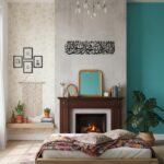 Saifix First Kalima Metal Wall Art | Islamic Aayat Decor for Home| Arabic Calligraphy for Home and Office | Islamic Wall Decor | Muslim Wall Art (60 * 14 cm) - Image 2