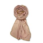 Scarf Woman Pleated Viscose Cotton Scarf with Lace Border | Hijab Scarf | Headscarf | Neck Scarf | Stoles | Wraps - Image 2