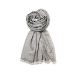 Shimmer Woven Cotton Blend Scarf for Women – Lightweight Hijab & Stole Wrap | 73 x 29 Inches - Image 2