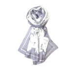 Silk Scarf for Women – Soft, Lightweight Silk-Blend Hijab & Stole | Elegant Neck/Head Wrap Shawl | 73 x 35 Inches - Image 2