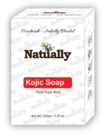 Skin Lightening and Collagen Protection with Kojic Acid and Natural Handmade Face and Body Soap Bar For Men and Women (125 grams) - Image 2