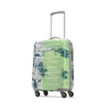 Skybags Cabin Trooper 55 Cms Small Abs Hardshellsided 4 Wheels Spinner Printed Luggage/Inline Suitcase/Trolley Back (Pale Green), Large - Image 2