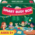 Smartivity Montessori Based Busy Box for 3,4,5 Years Old Unisex I 7in1 Preschool Learning Activity Kit for Toddlers 3-6|Birthday Gift for Kids|Educational Toy Vocabulary,Fine Motor Skill,Multicolor - Image 2