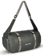 Storite Nylon 43Cm Travel Duffle Bag for Women with Wet Pocket Duffel Bag for Travelling Water Resistant Luggage Bag with Shoe Compartment (Shiny Grey 43x22x18.5cm) - Image 2