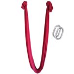 Streetup India® Lycra Fabric Aerial Swing/Yoga Hammock With 20 Feet Long Fabric With 2 Carabiner - Image 2