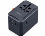 TESSAN Universal Travel Adapter, International Plug Adapter with 65W GaN Fast Charging, Type C Travel Adapter for Europe UK USA Australia, 3 C Ports 2 A Ports - Image 2