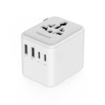 TESSAN Universal Travel Adapter Worldwide with AC Outlet, 17W GaN Fast Charging Charge 5 Devices at Once 3 USB-A & 1 USB-C Universal Plug Adapter, Surge Protector for Global - Image 2