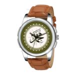 Talgo Analog Round Islamic Muslim Dial Muhammad Design Stylish Strap Classic Design Fancy Wrist Watch for Men and Boys, Pack of 1 - MUHAMMAD-J16-SIL - Image 2